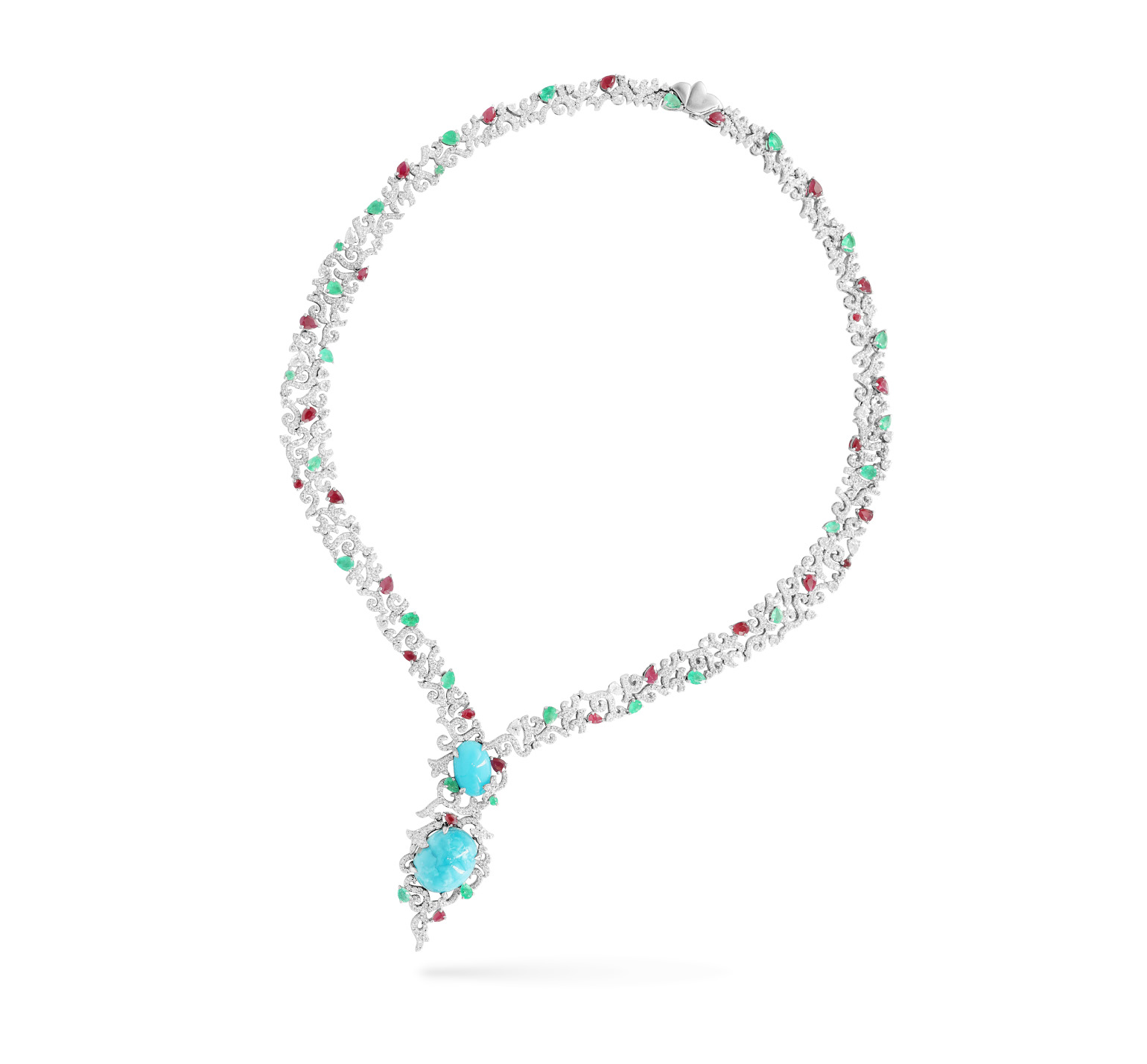 Set (earrings, necklace)