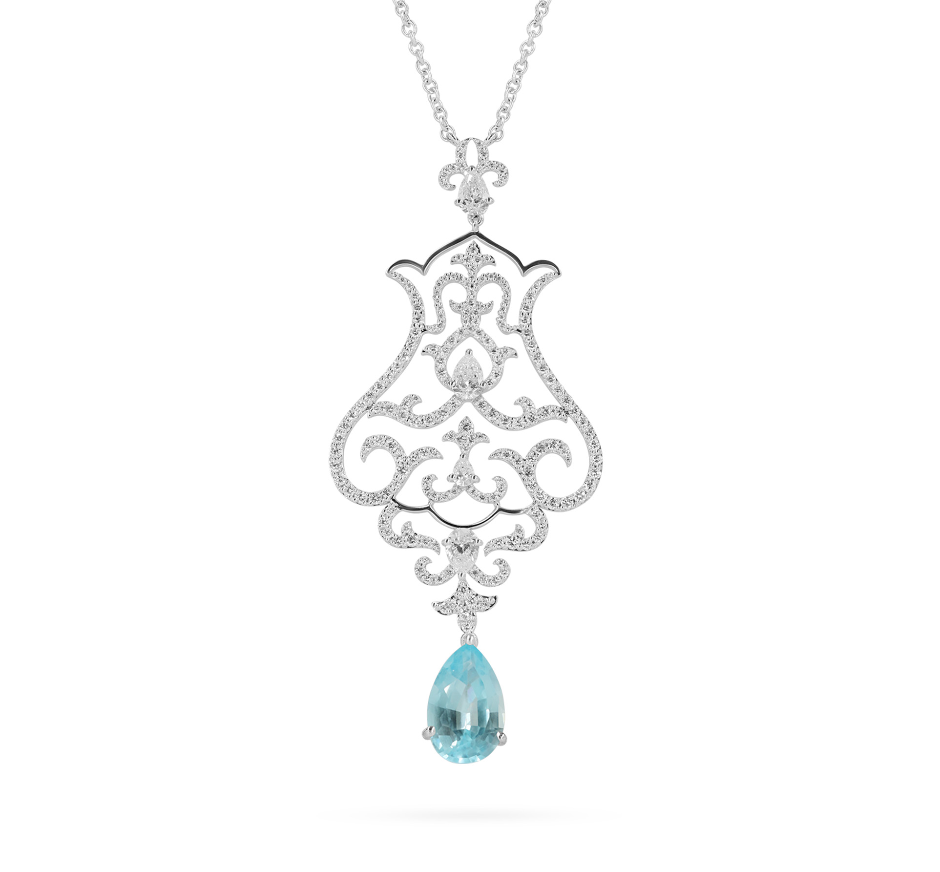 Set (pendant, ring, earrings)